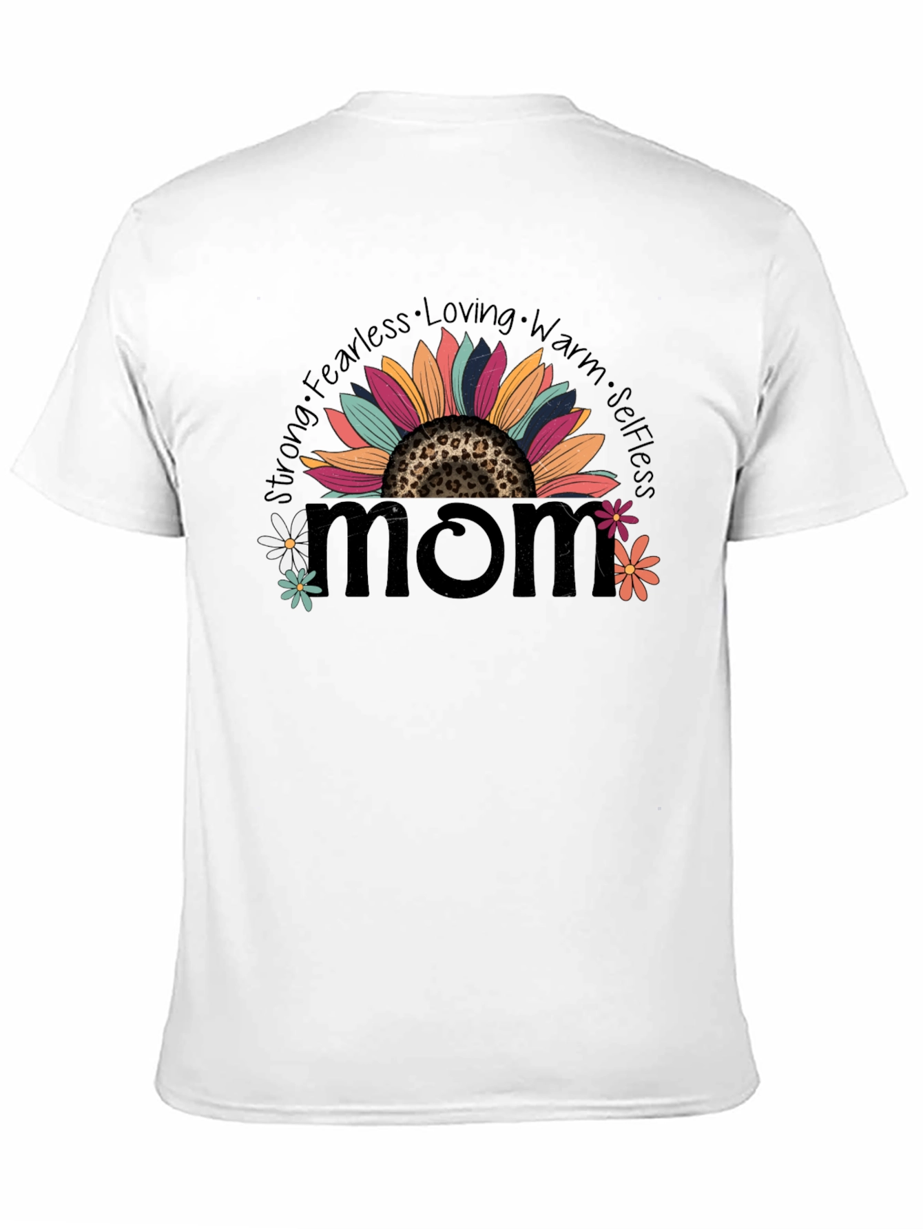 Sunflower Mom Graphic T-Shirt