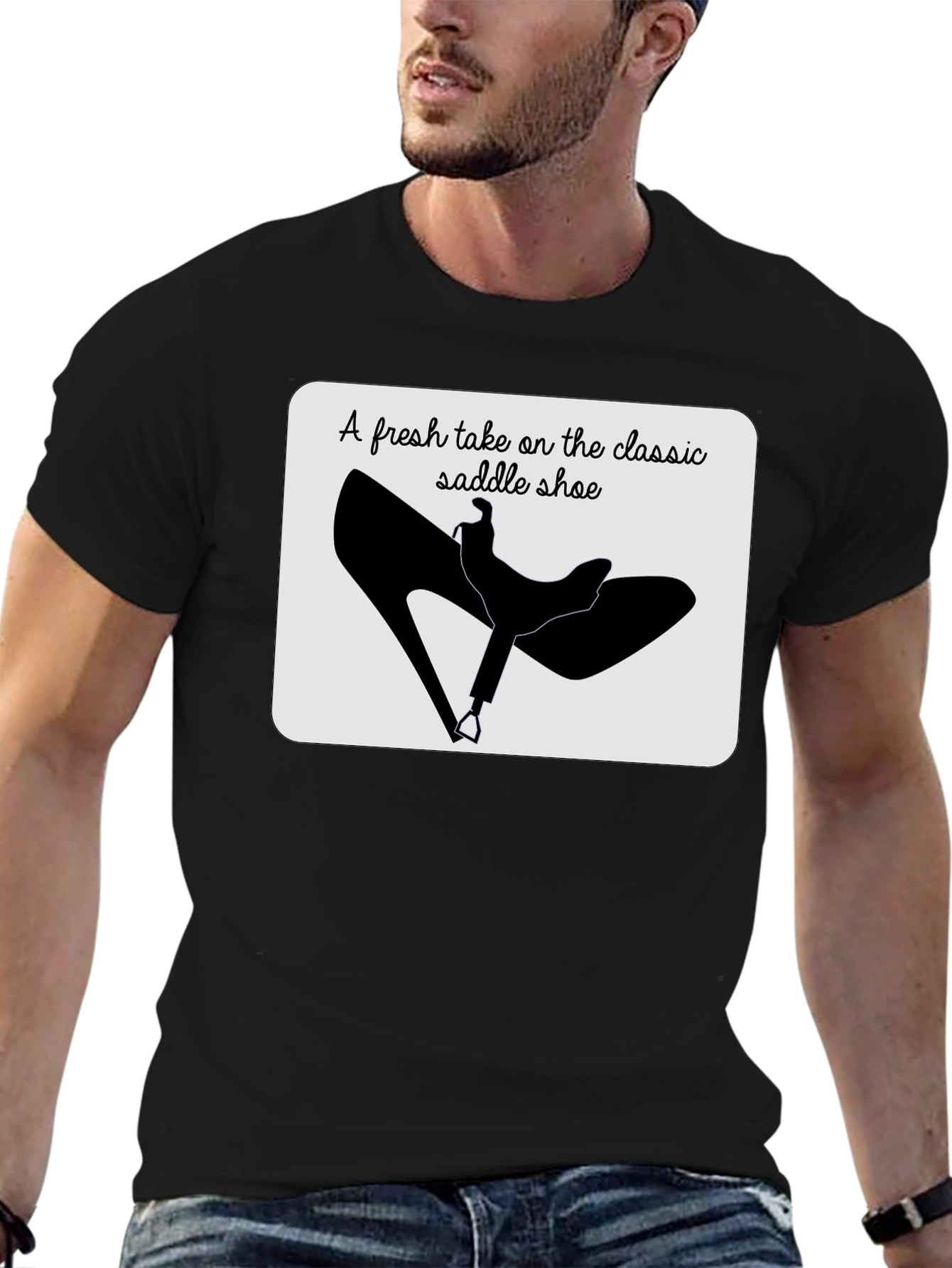 Saddle Shoe Tee: Classic Style Reimagined