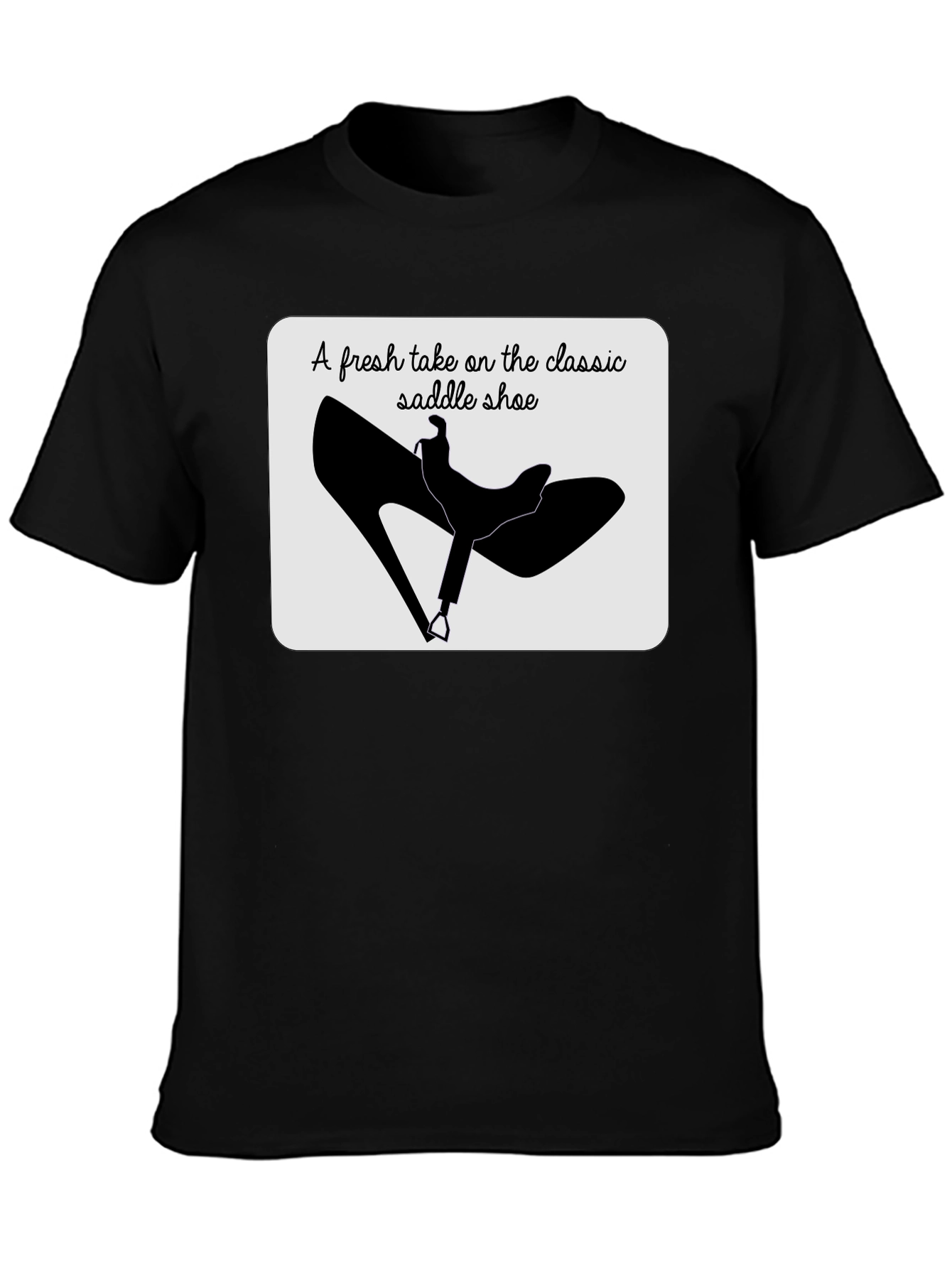 Saddle Shoe Tee: Classic Style Reimagined