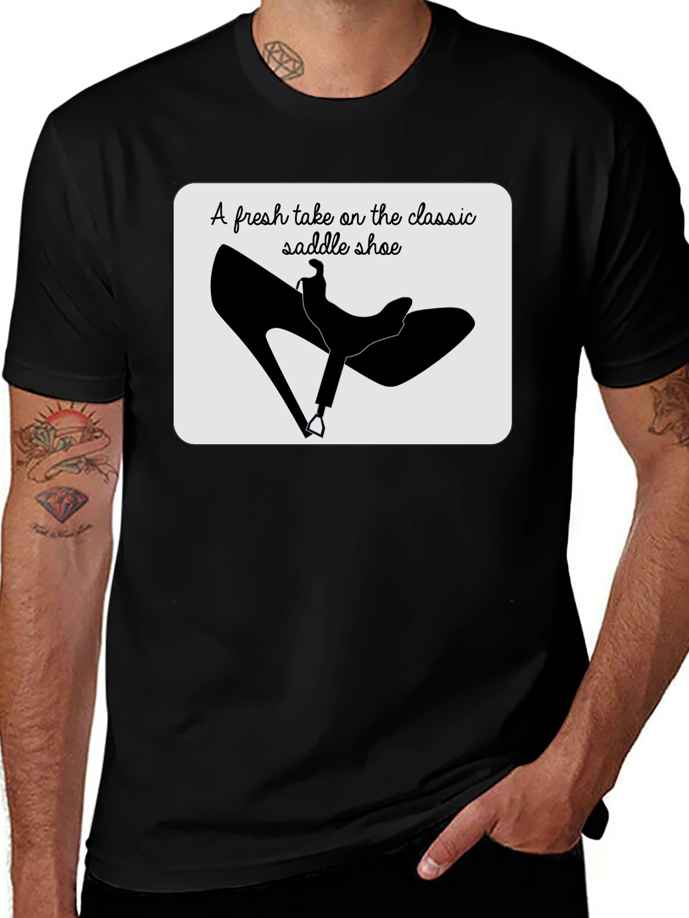 Saddle Shoe Tee: Classic Style Reimagined