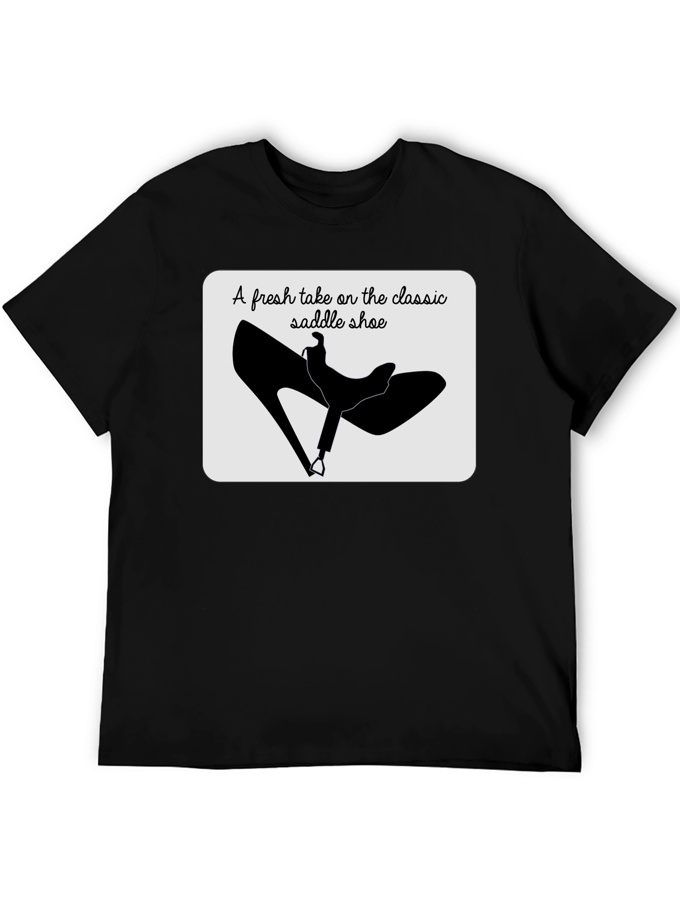 Saddle Shoe Tee: Classic Style Reimagined