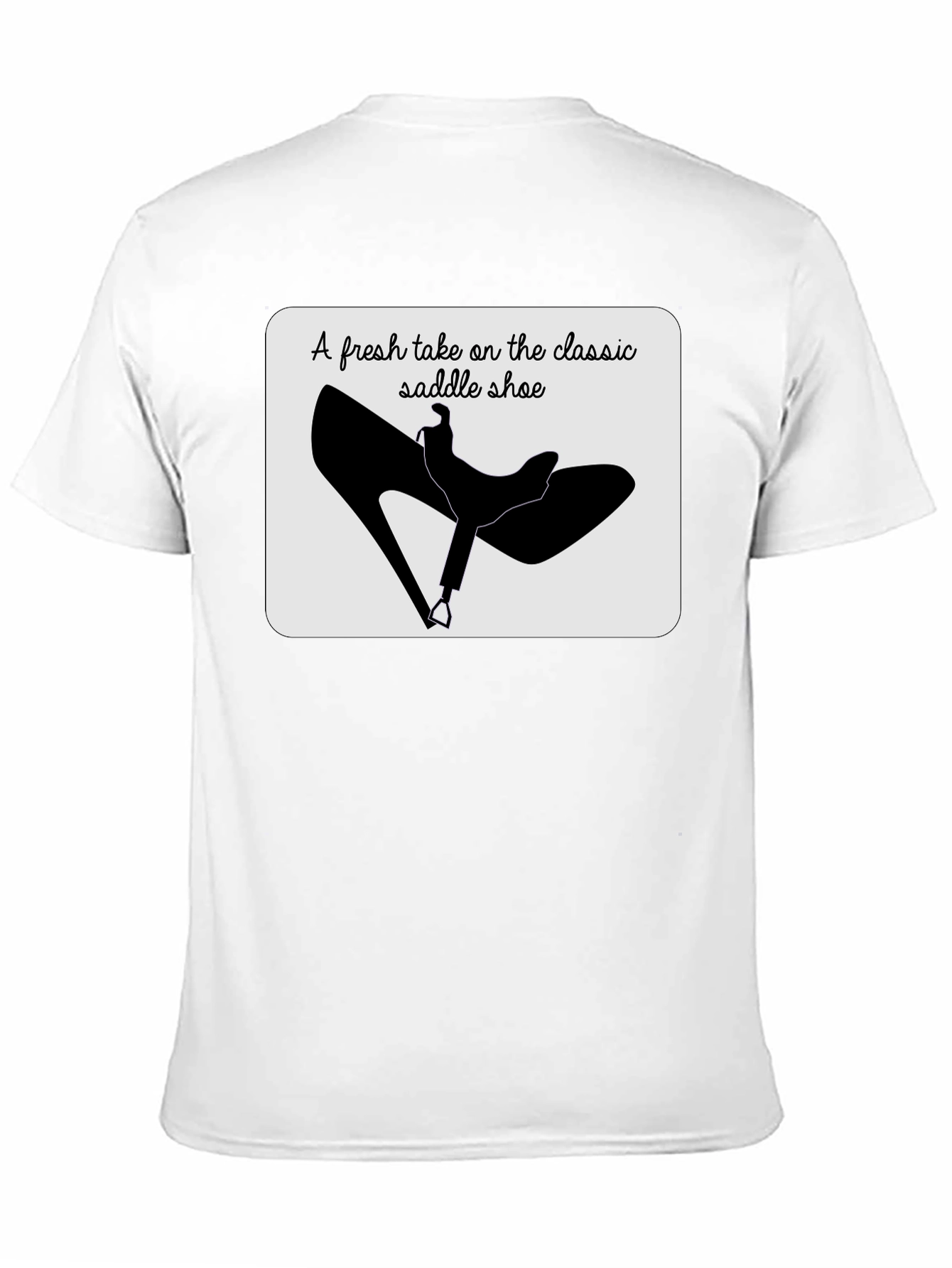 Saddle Shoe Tee: Classic Style Reimagined