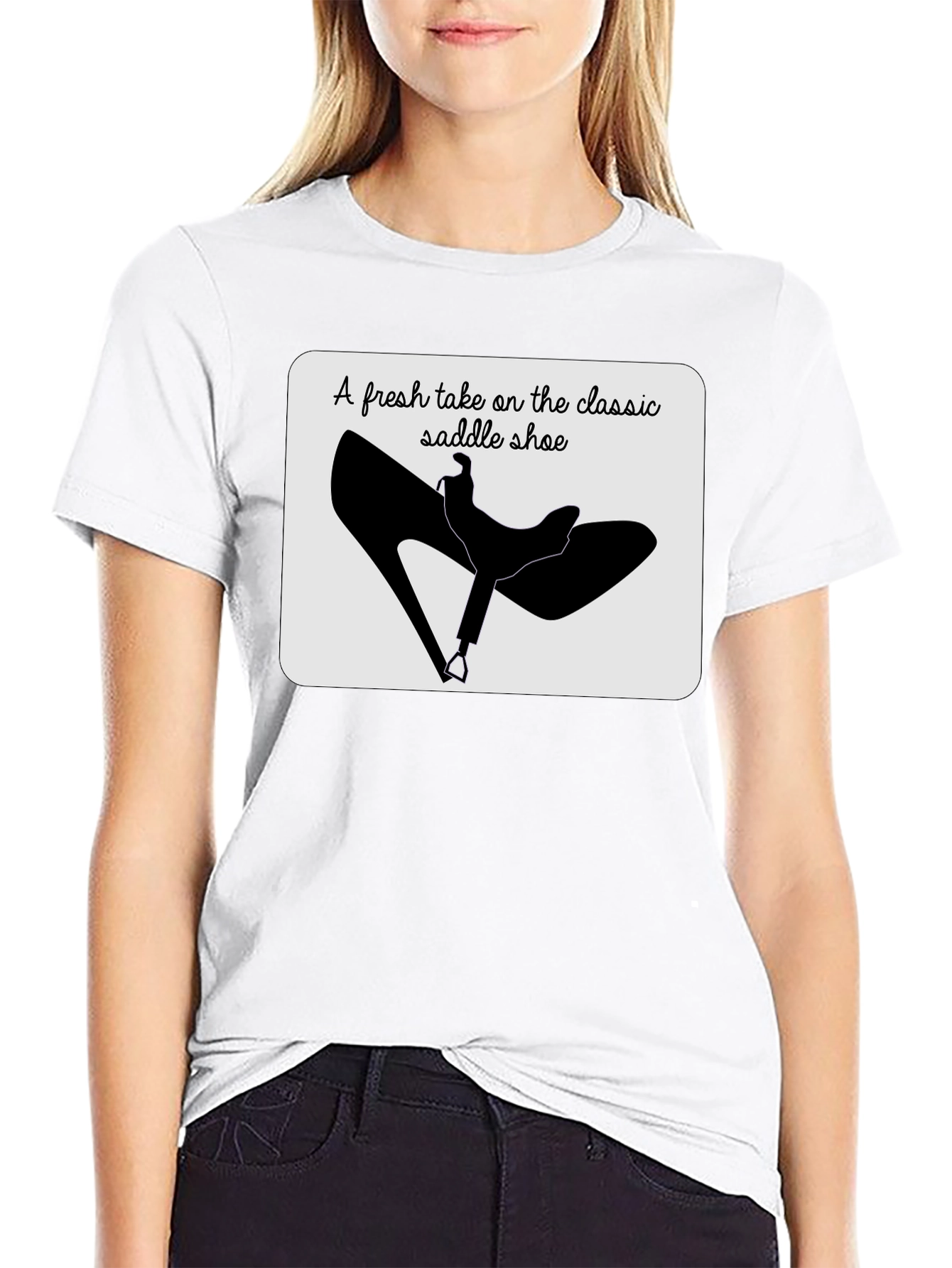 Saddle Shoe Tee: Classic Style Reimagined