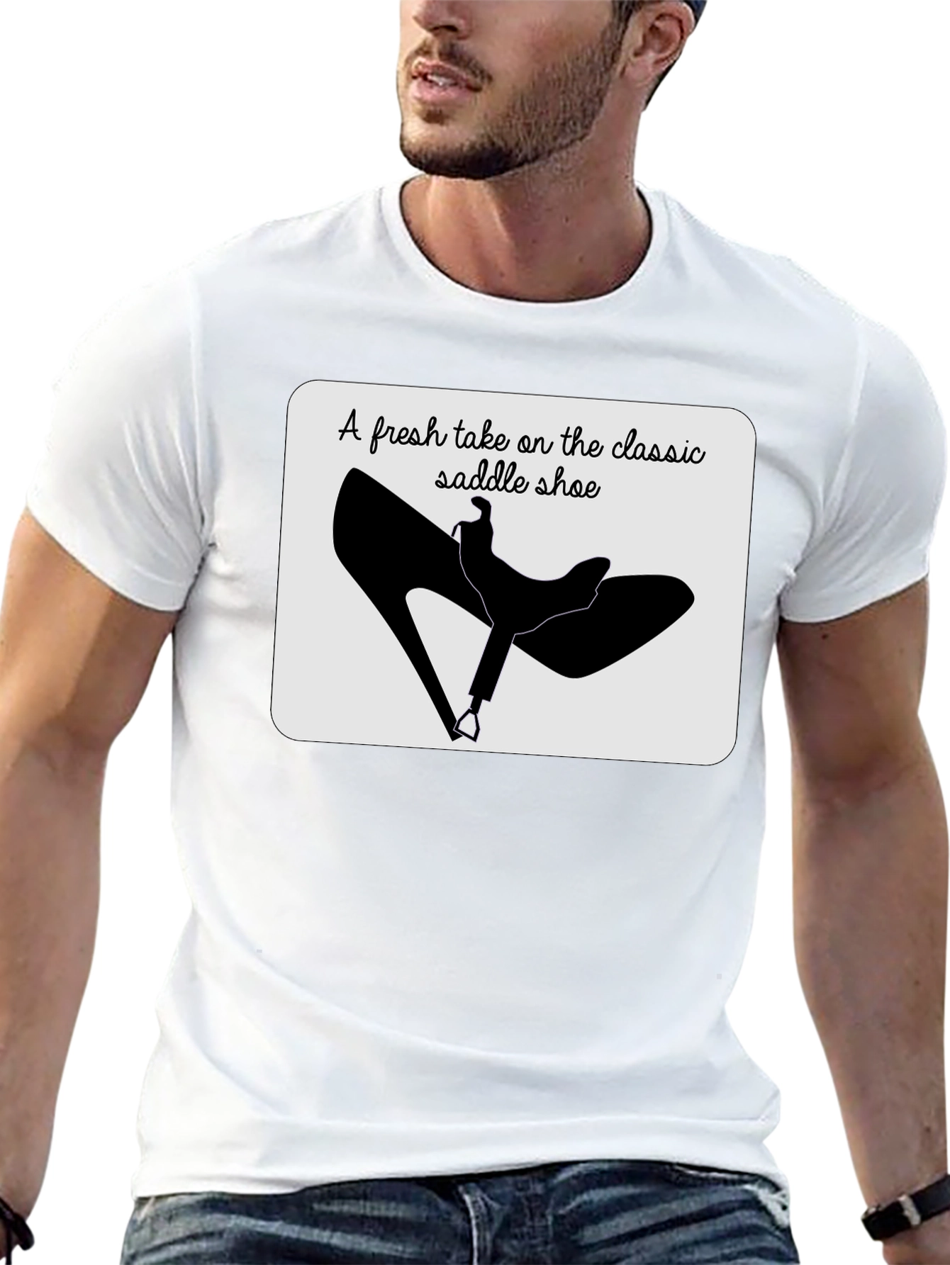 Saddle Shoe Tee: Classic Style Reimagined