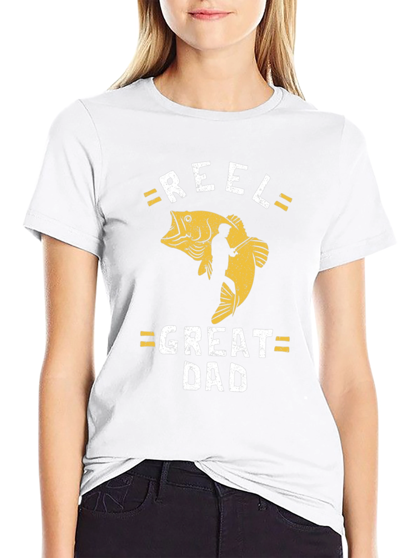 Reel Great Dad Fishing T-Shirt