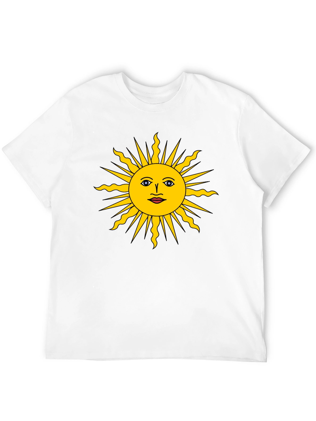 Sun Graphic Black Tee