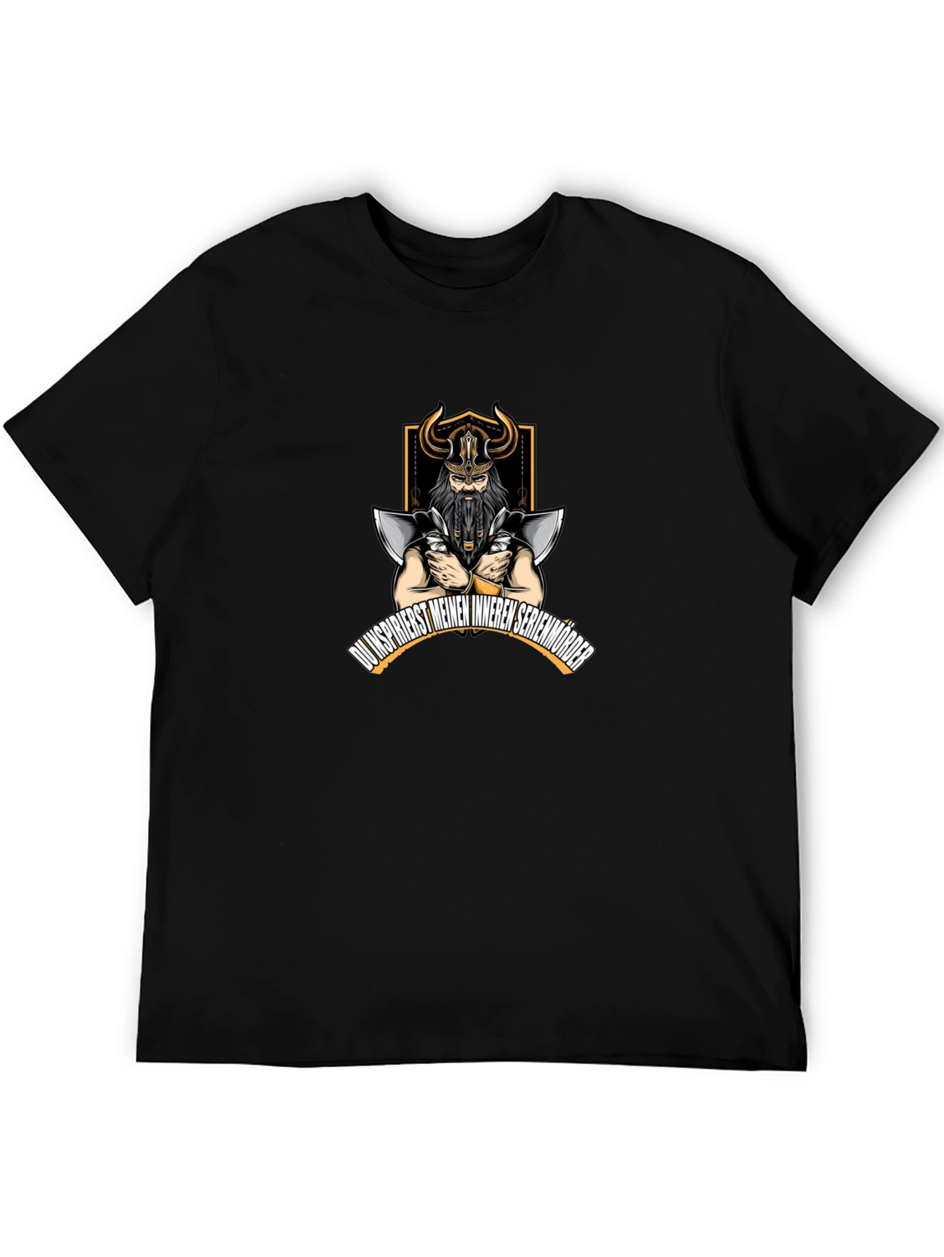 Viking Serial Killer Graphic T-Shirt