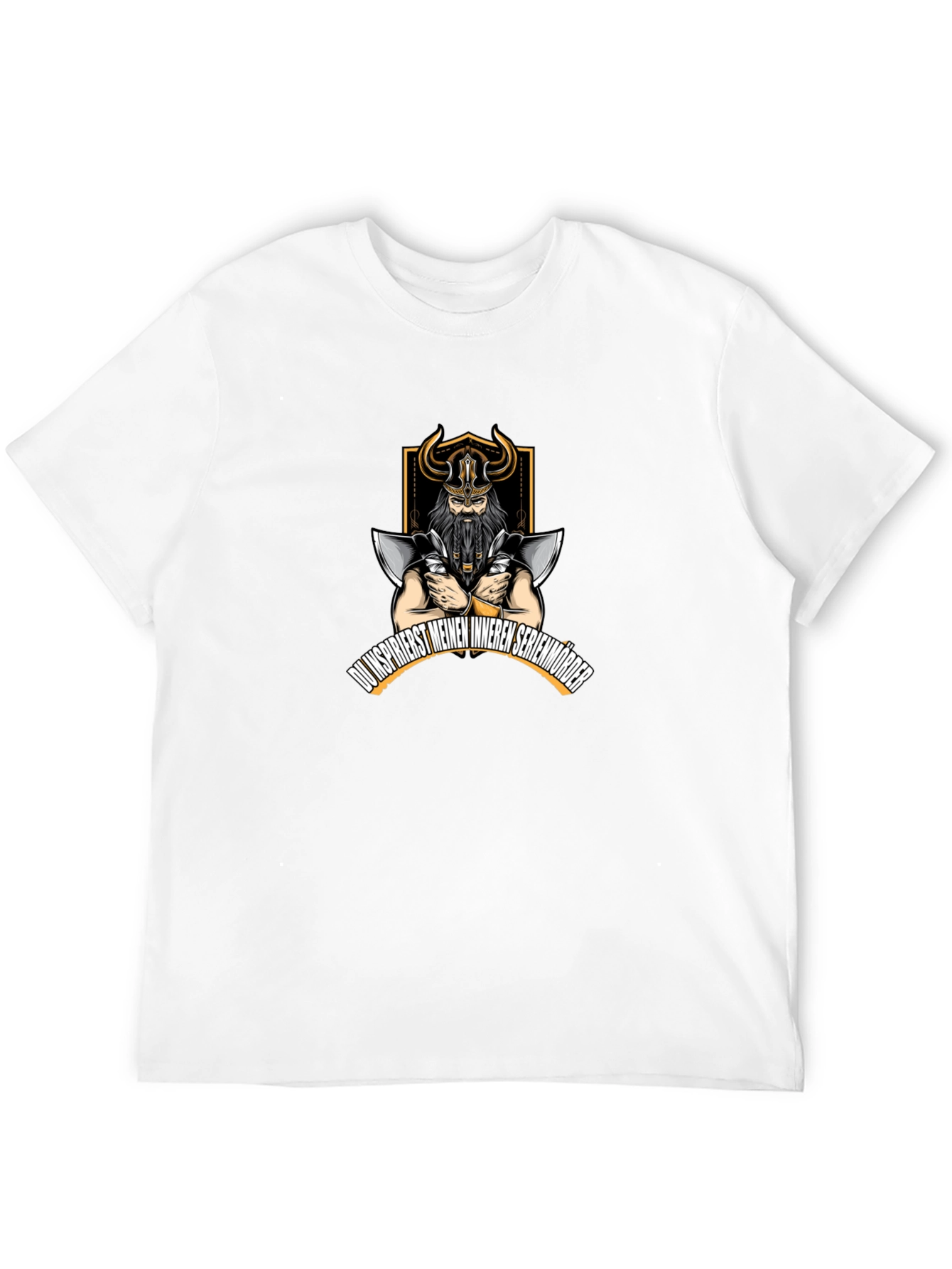 Viking Serial Killer Graphic T-Shirt
