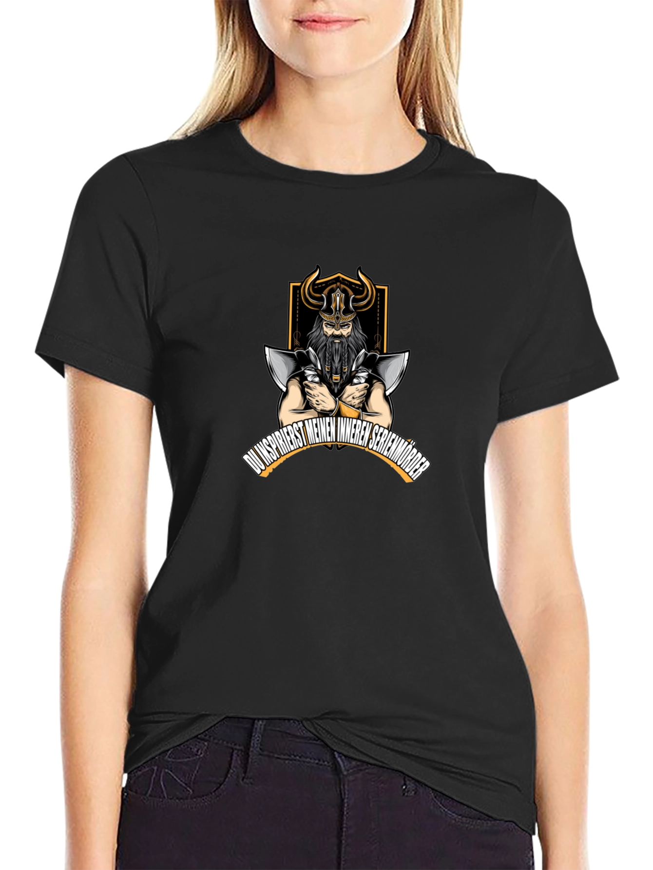 Viking Serial Killer Graphic T-Shirt