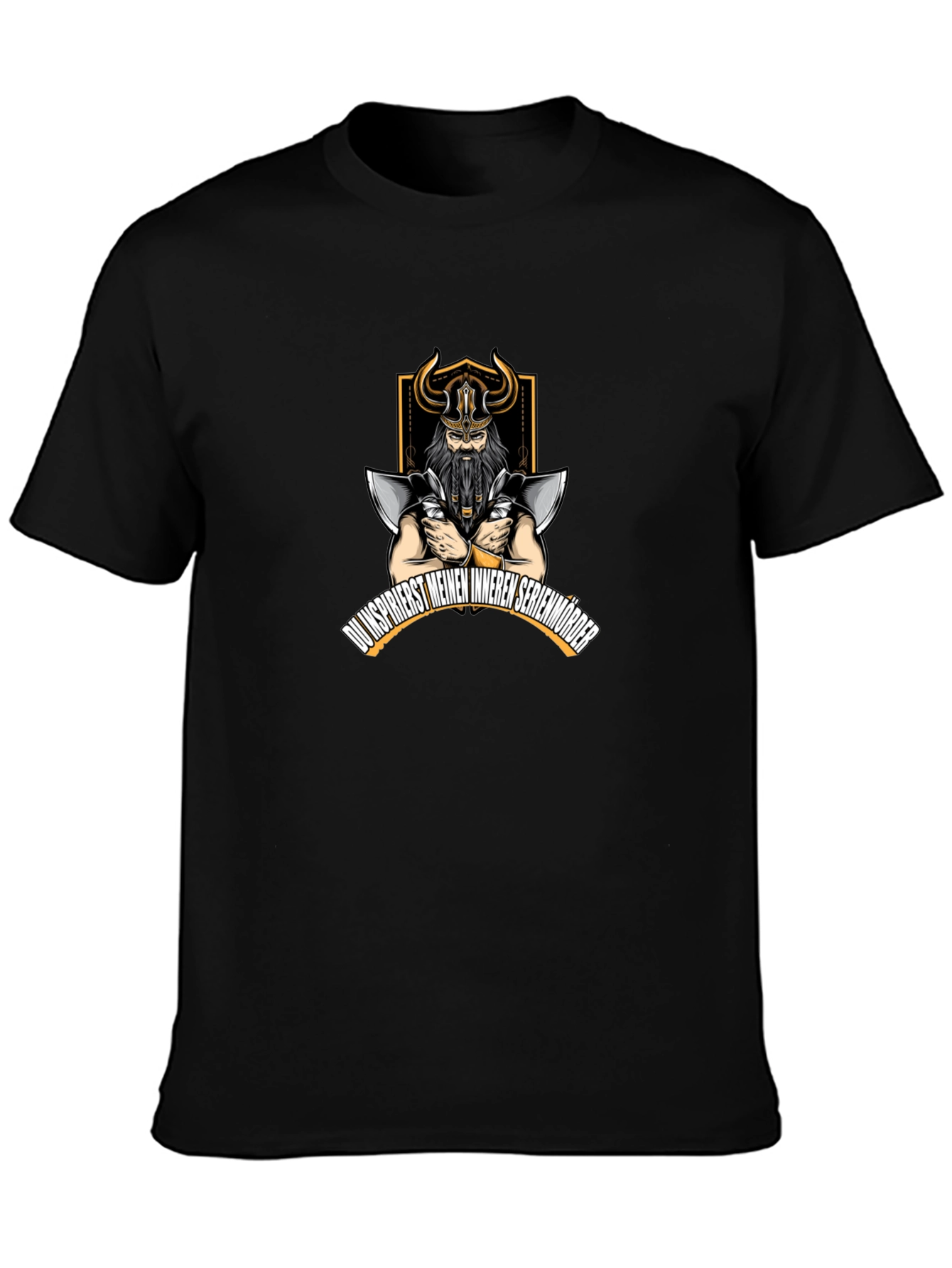 Viking Serial Killer Graphic T-Shirt