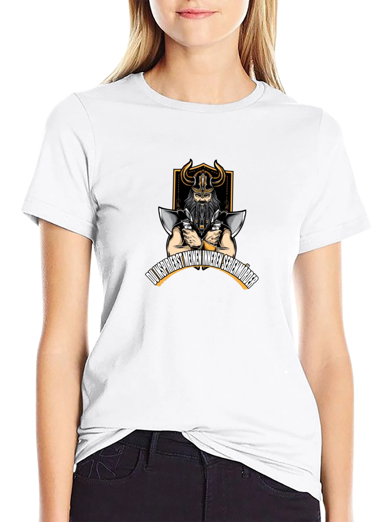 Viking Serial Killer Graphic T-Shirt