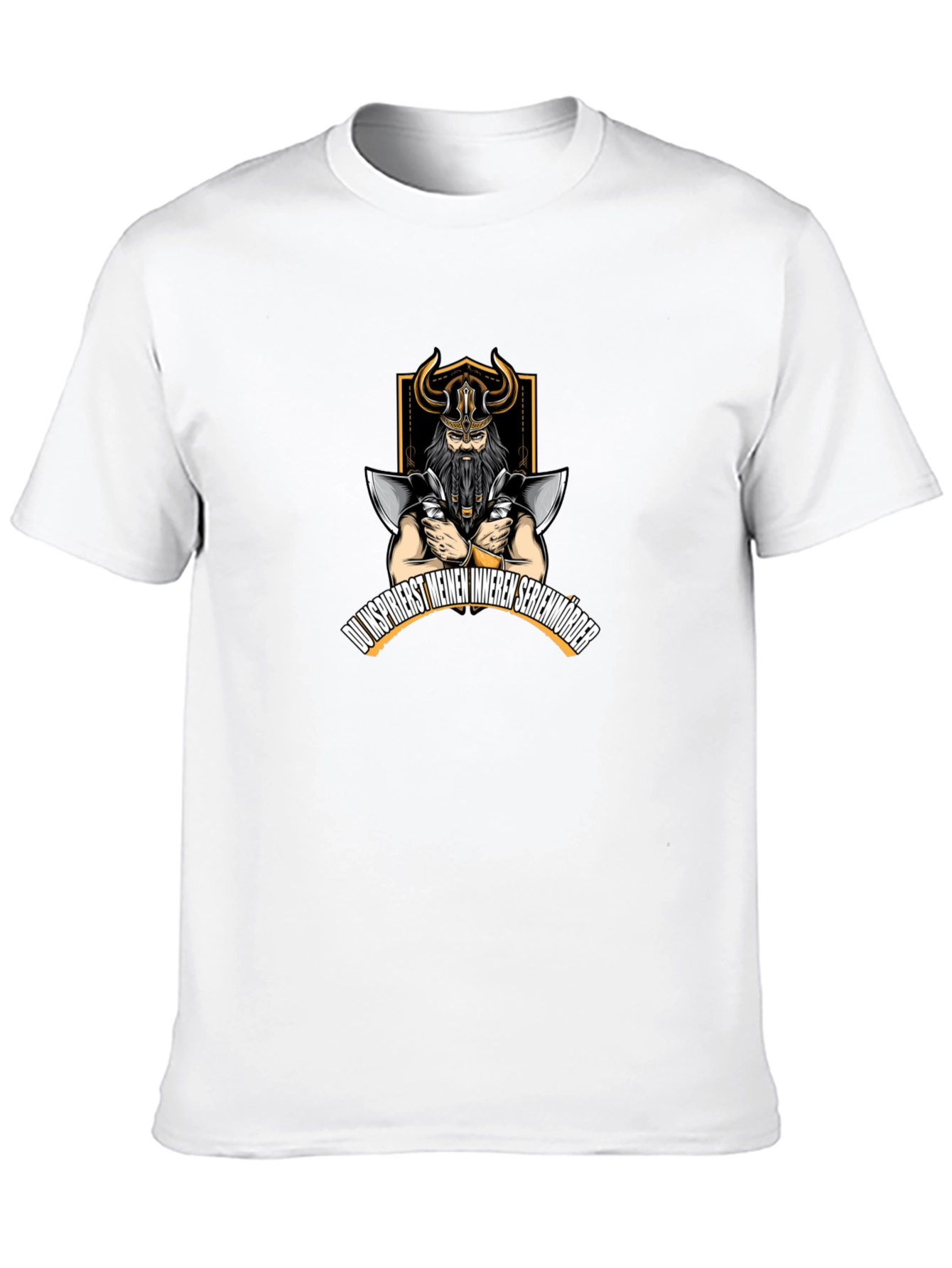 Viking Serial Killer Graphic T-Shirt