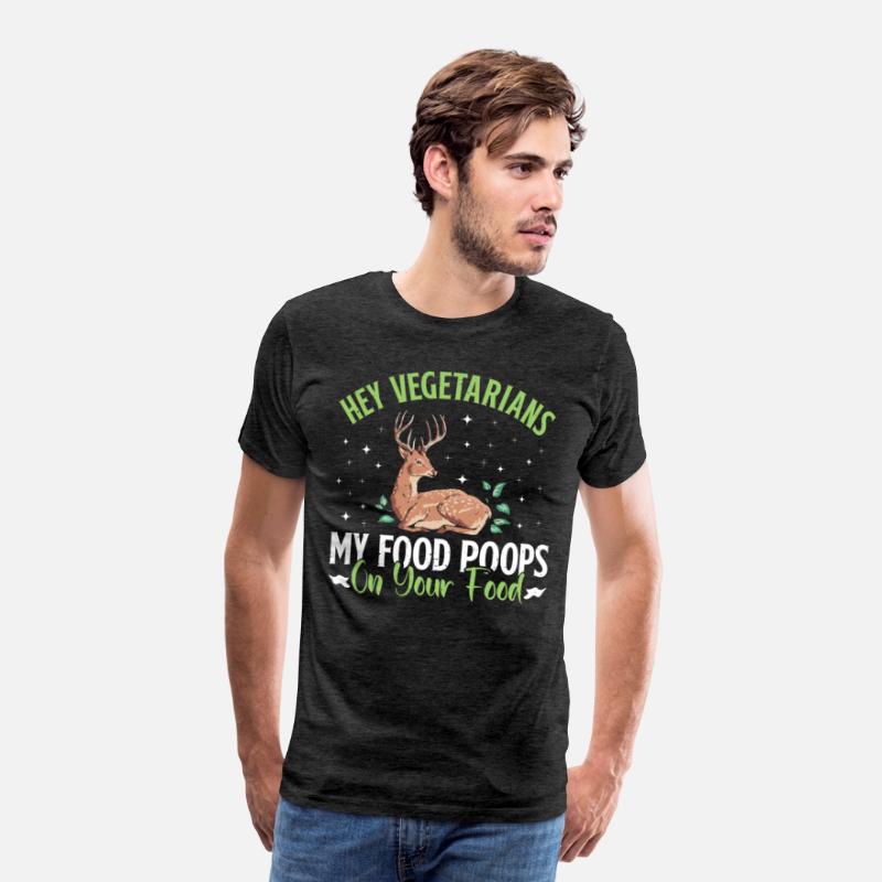 VEGETARIANS! MY FOOD POOPS ON YOUR FOOD Funny