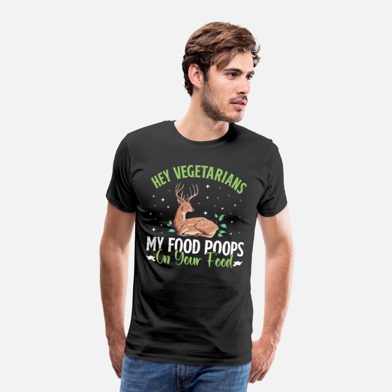 VEGETARIANS! MY FOOD POOPS ON YOUR FOOD Funny