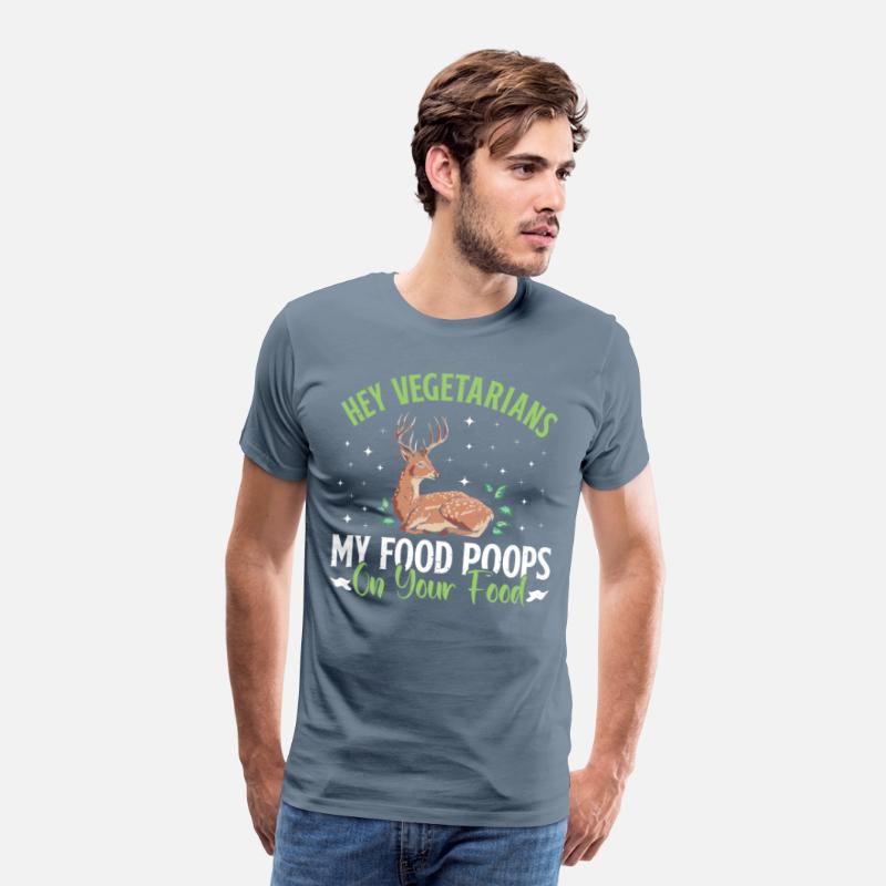 VEGETARIANS! MY FOOD POOPS ON YOUR FOOD Funny