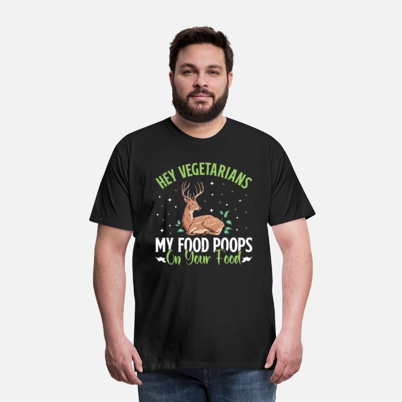 VEGETARIANS! MY FOOD POOPS ON YOUR FOOD Funny