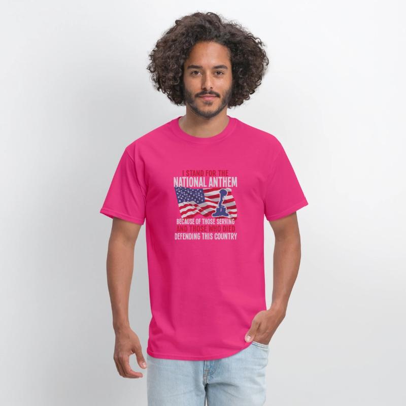 Veteran I Stand For The Anthem Usa