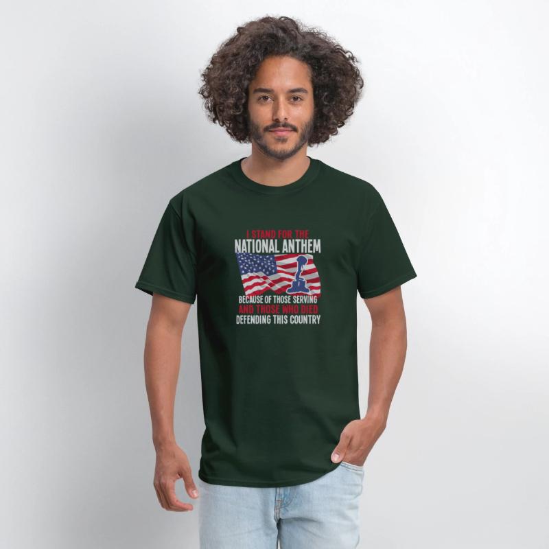 Veteran I Stand For The Anthem Usa