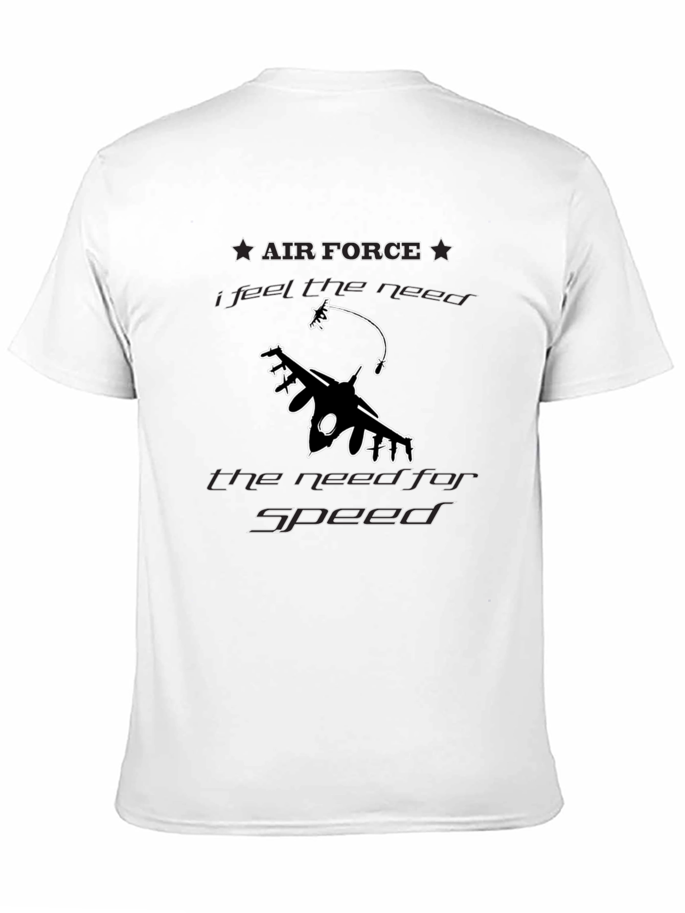 Air Force Need for Speed Black T-Shirt