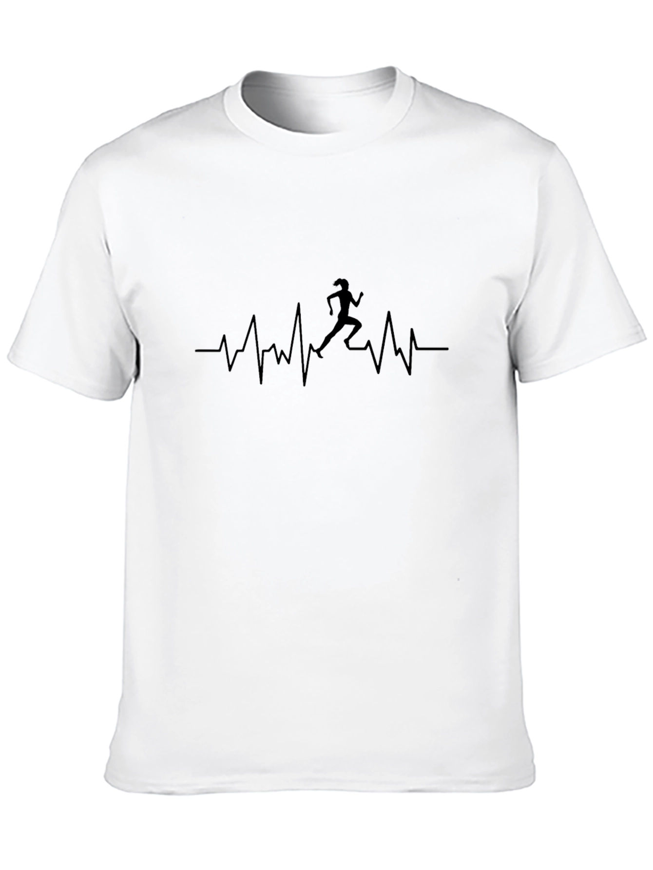 Runners Heartbeat Graphic Tee