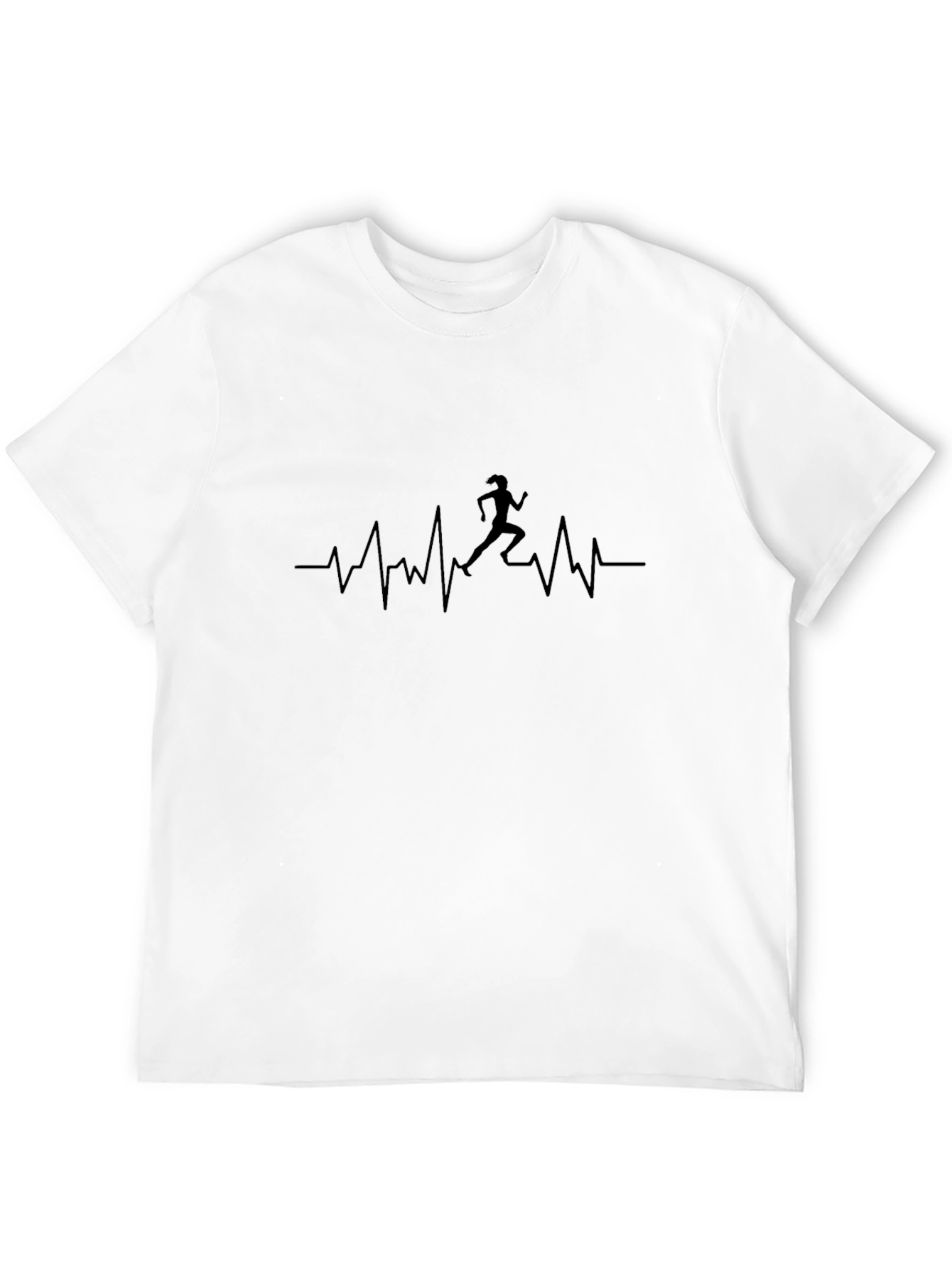 Runners Heartbeat Graphic Tee