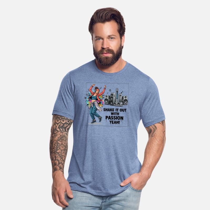 Vibrant Dance Party Graphic Tee