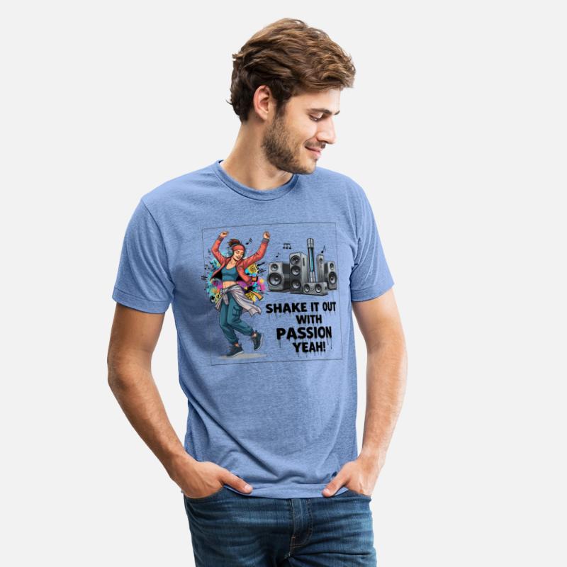 Vibrant Dance Party Graphic Tee