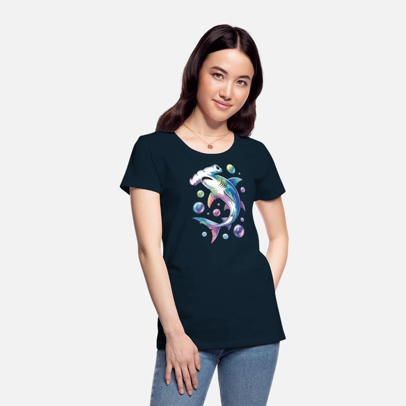 Vibrant Ocean Predator Illustration