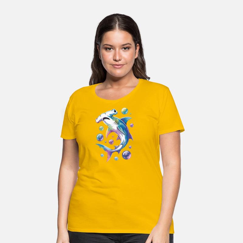 Vibrant Ocean Predator Illustration