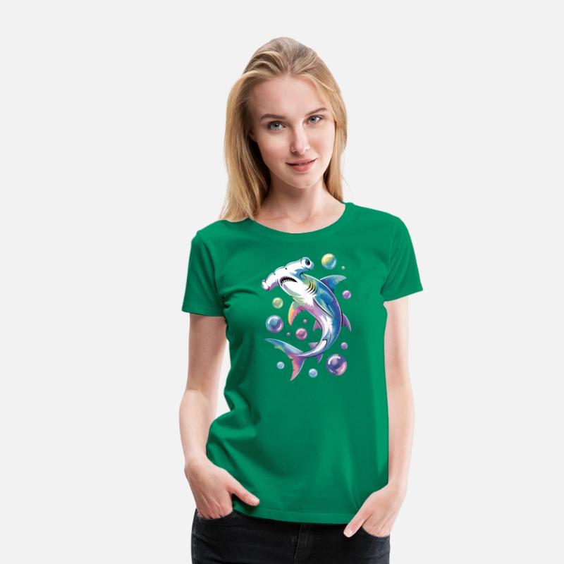Vibrant Ocean Predator Illustration