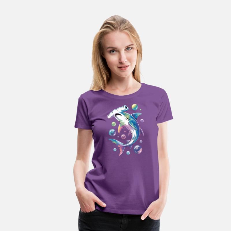 Vibrant Ocean Predator Illustration
