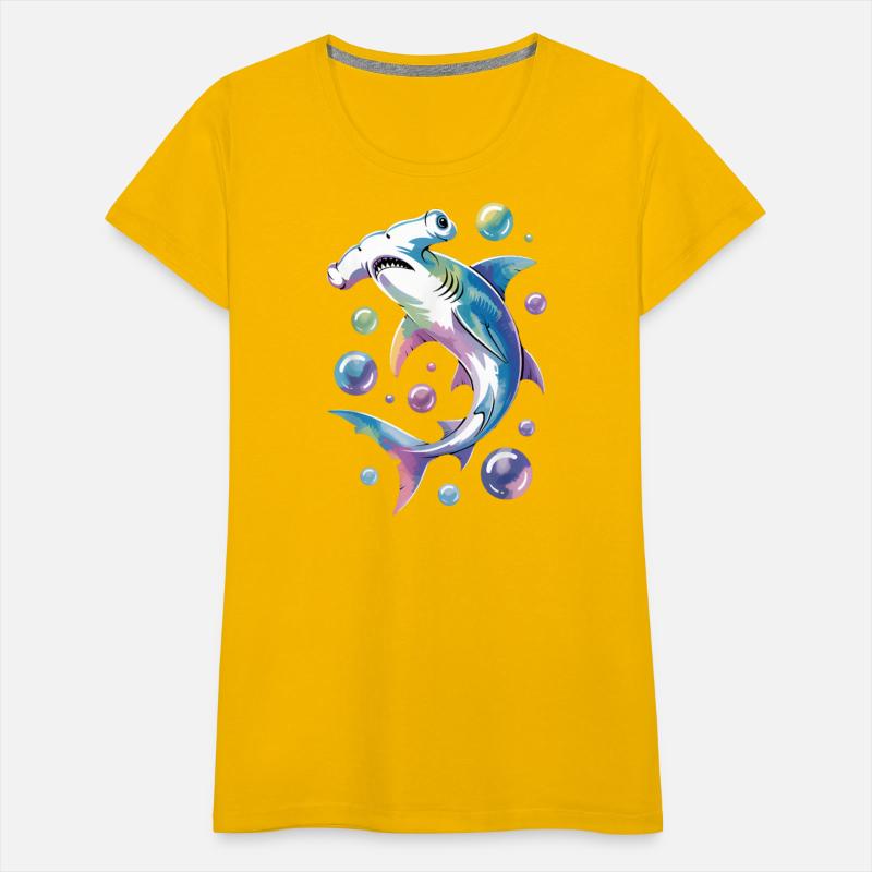 Vibrant Ocean Predator Illustration