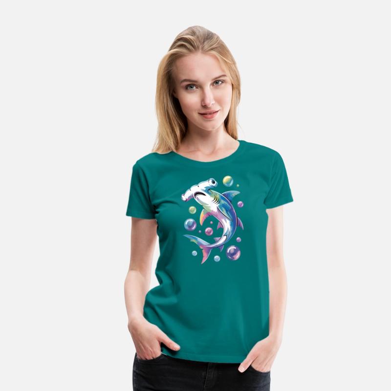 Vibrant Ocean Predator Illustration