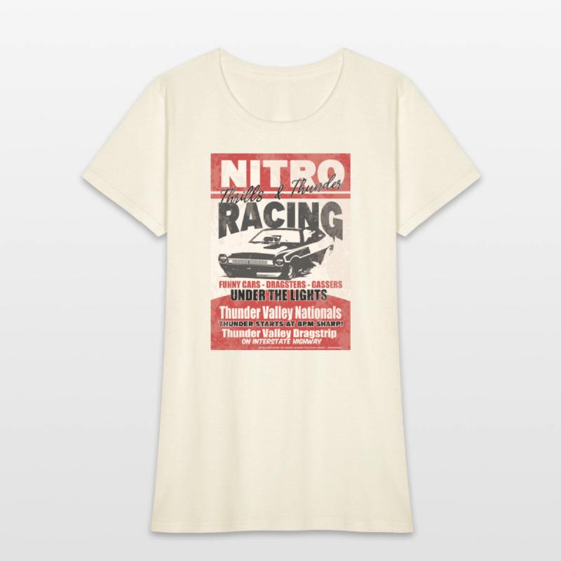 Vintage Hot Rod Classic Funny Drag Racing Poster