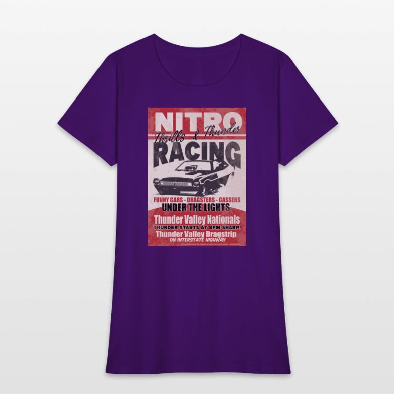 Vintage Hot Rod Classic Funny Drag Racing Poster