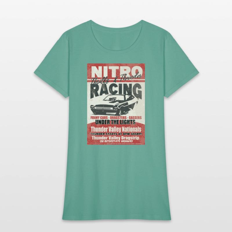 Vintage Hot Rod Classic Funny Drag Racing Poster