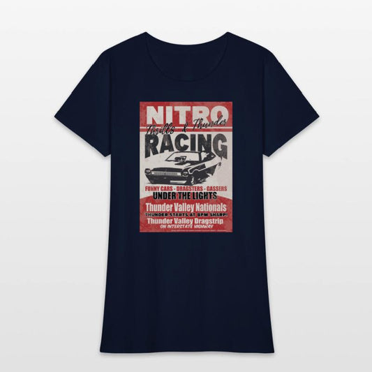 Vintage Hot Rod Classic Funny Drag Racing Poster
