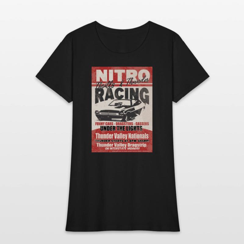 Vintage Hot Rod Classic Funny Drag Racing Poster