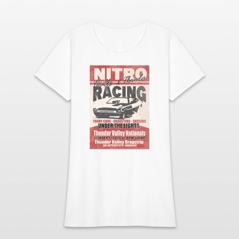 Vintage Hot Rod Classic Funny Drag Racing Poster