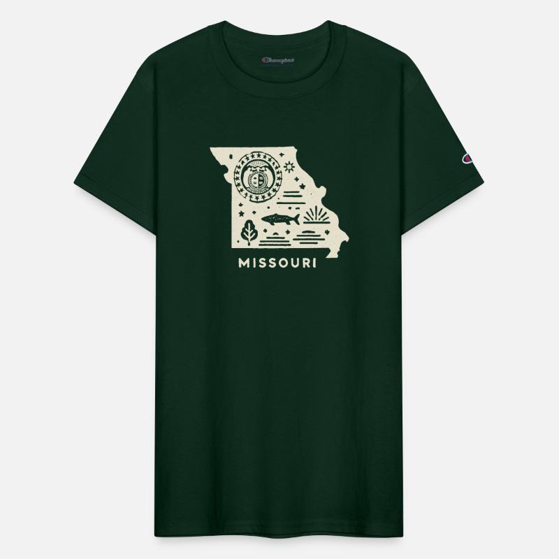 Vintage Missouri State Design Light
