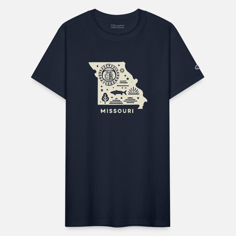 Vintage Missouri State Design Light