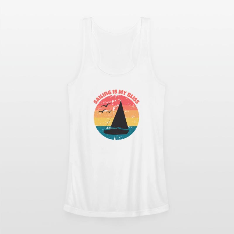 Vintage Sailing Sunset Sailing Is My Bliss