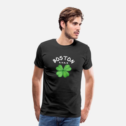 Vintage Shamrock Boston USA St Patricks Day Green