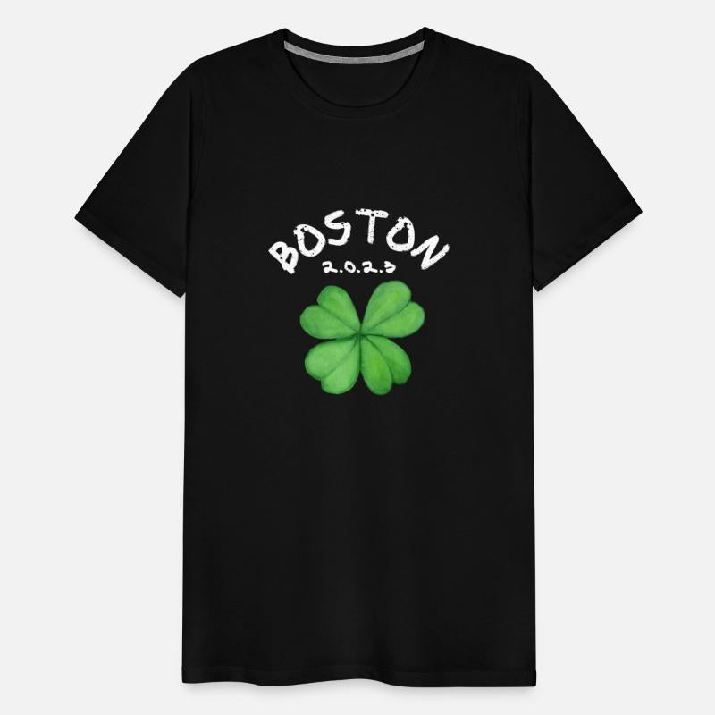 Vintage Shamrock Boston USA St Patricks Day Green