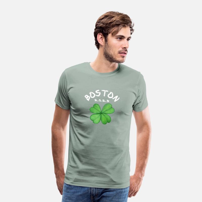 Vintage Shamrock Boston USA St Patricks Day Green