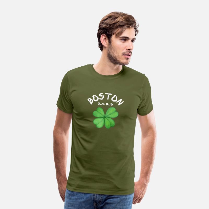 Vintage Shamrock Boston USA St Patricks Day Green