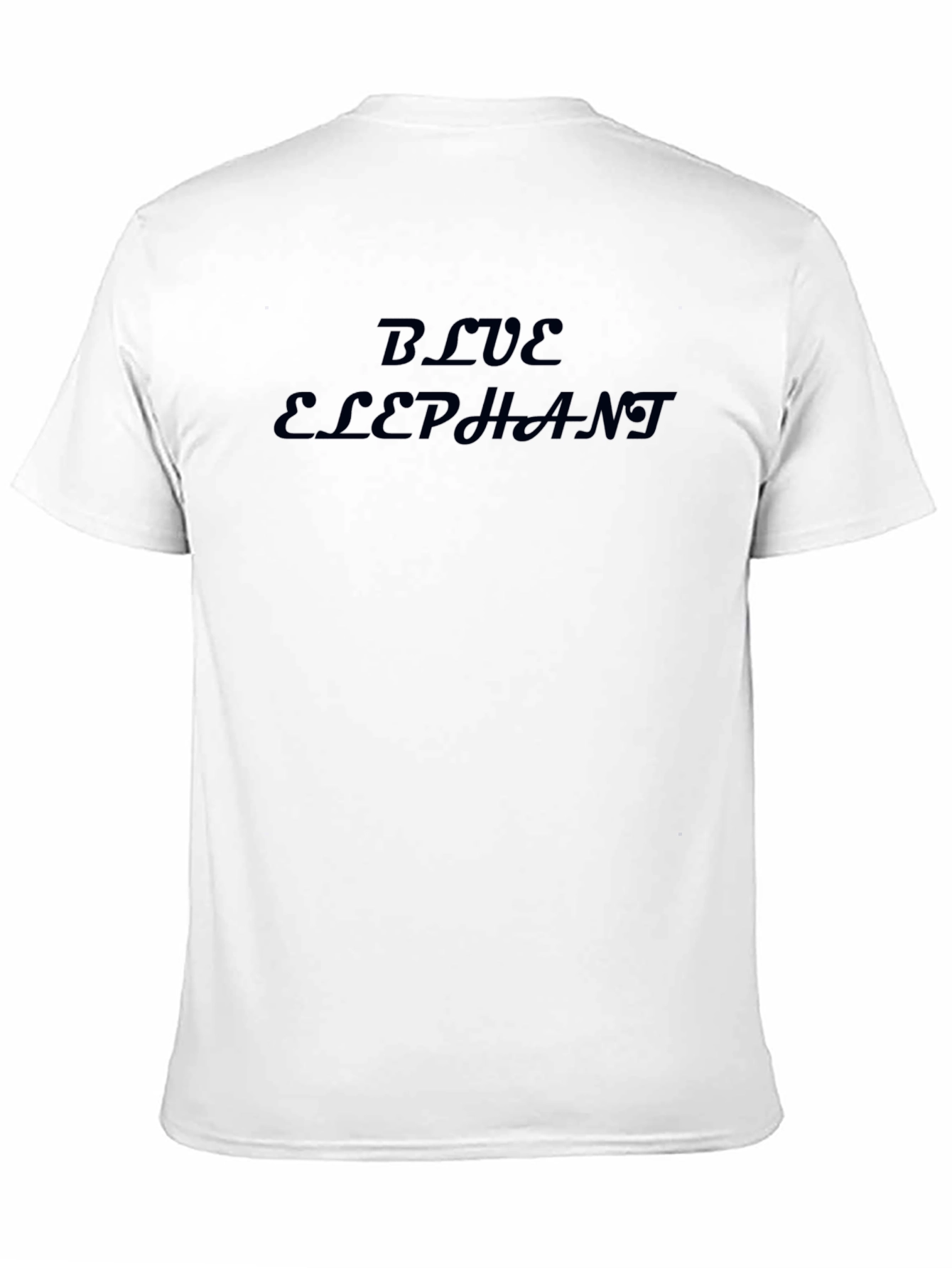 Blue Elephant Graphic Tee - Casual Comfort