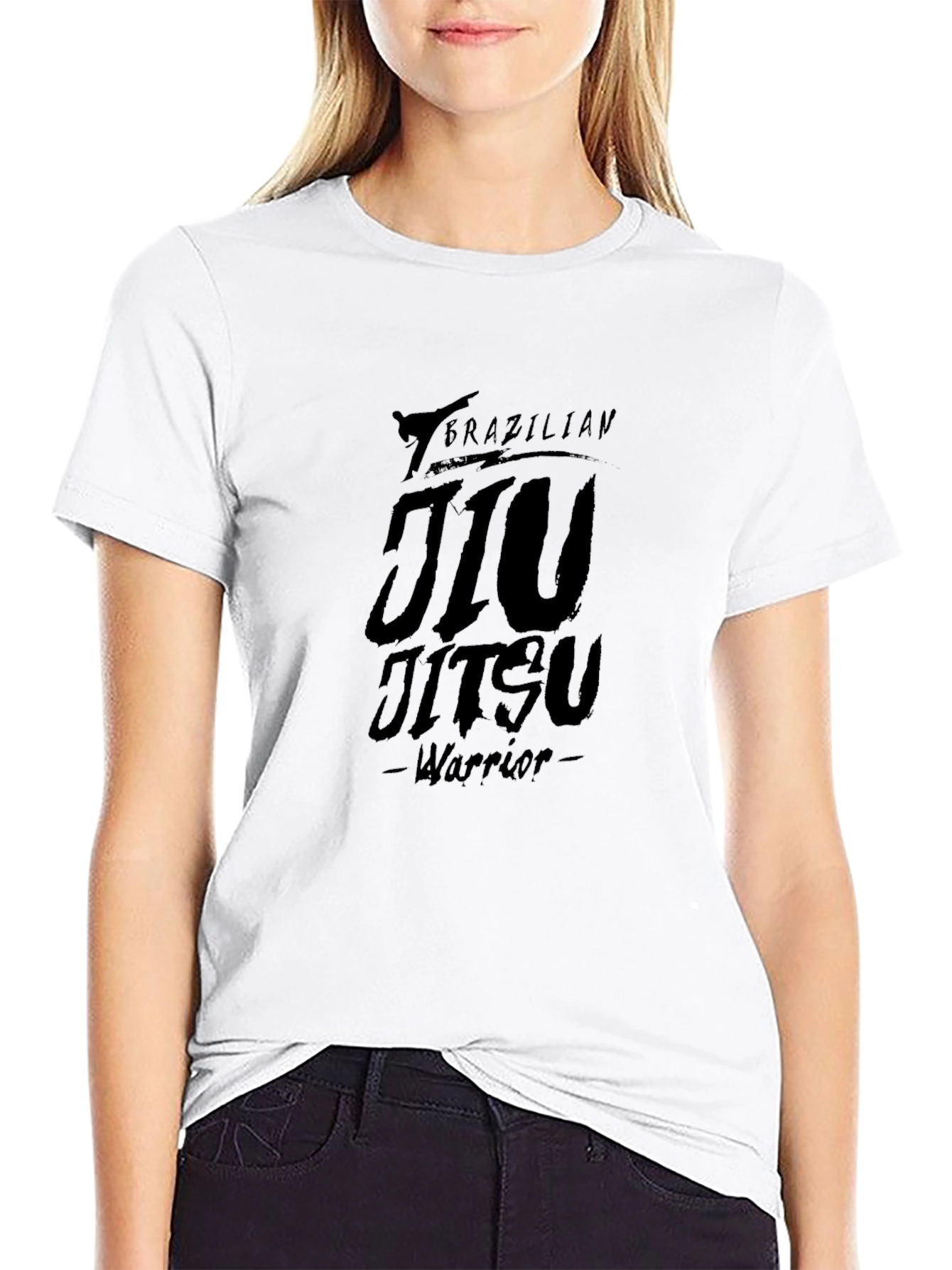 Brazilian Jiu Jitsu Warrior Graphic T-Shirt