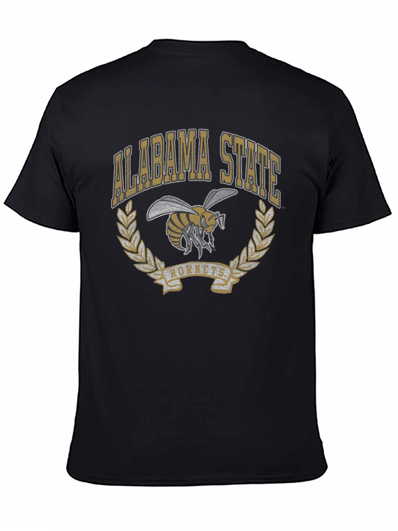 Alabama State Hornets Black T-Shirt