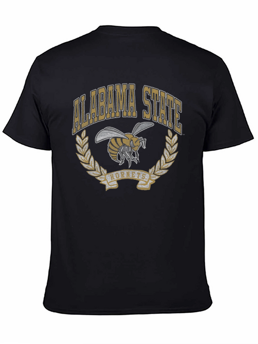 Alabama State Hornets Black T-Shirt
